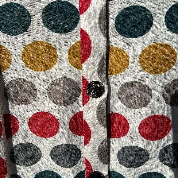 EUC Trisha Tyler Dots Blouse. XL - Picture 2 of 7